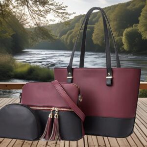 3 Pcs Handbag Set