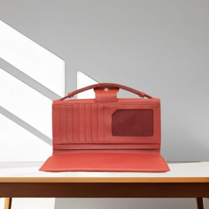 Lather Women Long Wallet